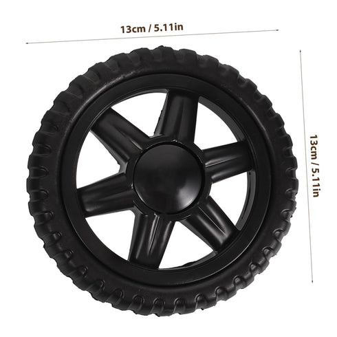 4pcs GANAZONO Replacement Laundry Cart Wheels Rolling Carts Wheels for Shopping Trolley