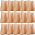 100pcs Kraft Paper Bread Bags with Window, 250g Loaf Food Storage Bags