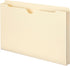 Smead File Jacket, Legal Size, Reinforced Straight-Cut Tab, 1" Expansion, Manila, 50 per Box (76520)
