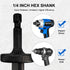 Hymnorq HVAC Tube Swaging Tool 6PC Drill Bit Set for Copper Pipe Expander Bit for Air Conditioner Repairing