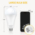 LED Light Bulb A23, 300W Equivalent, Super Bright 4060 Lumen, 5000k Cool Daylight White E26 Medium Base