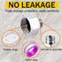Faucet Supply Hose Adapter, 3/8 Male to 1/2 Female Water Line Adapter, 304 Compression Fittings, 2 Pack