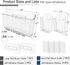 Set, 3 Pack Wall Mounted Remote Control Holder Self Adhesive Magazine File, Mail Organizer Box for Wall, Bedside Caddy