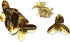 12-Pack SDTC Tech Mini Jewelry Box Corner Protectors Metal Edge Guard Cover - Gold