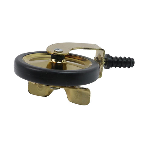 3 Inch Vintage Antique Swivel Caster Wheels with Brake Function, 4Pcs Moving Caster Wheels for Office Furniture