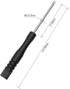 2PCS 3mm 3.15"(80mm) Mini Slotted Screwdriver, Flat Head for Watch Eyeglasses Electronics Toy Repair, Non-magnetic