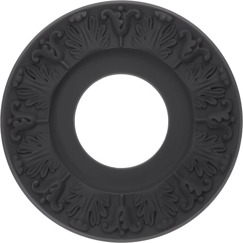 PATIKIL Ceiling Medallion, 10" OD x 4" ID PU Decorative Ceiling Light
