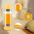 12 oz Glass Honey Dispenser No-Drip with Handle Maple Syrup Jar Dispenser for Coffee, Pancakes & Waffles Elegant Glass