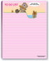 Stonehouse Collection 4 Funny Notepad Assorted Pack - Great Gift Set - 4.25 x 5.5in, 50 Sheets Per Pad