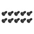Hex Bolts (M6-1x12mm) 25Pcs, 12.9 Grade Fully Threaded Carbon Steel Black Oxide Coarse Thread UNC Hex Head Screw Bolt -