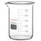 stonylab Glass Beaker, 1 Pack Borosilicate Glass Graduated Low Form Griffin Beaker with Pouring Spout, 500 ml
