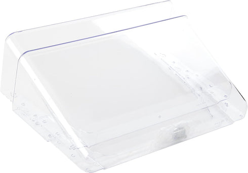 Deflecto Office DocuPocket, Wall File Organizer, Stackable, Clear, Letter Size, 3 Count
