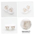 8pcs Self-Adhesive Storage Box Wheels Practical Sticky Casters for Bedside Tables Cabinets Suitcases and Trash Cans