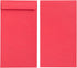 Okuna Outpost Red Envelopes for Money - 3.5 x 6.5 in, 100 Pack Paper Holders for Cash & Coins