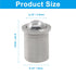 LifCratms 24Pcs Closet Plunger(3x4mm) Spring Plunger,Stainless Steel Ball Plunger, Ball Catch Latch Catcher for Door