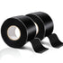 2 Rolls Self Fusing Silicone Tape, 1in(W) x 10ft(L), Waterproof Leak Seal Tape, Black