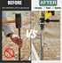 SDS-Plus Ground Rod Driver for 5/8" & 3/4" Rods, Fits Hilti/DeWalt/Bosch Hammer Drills