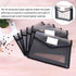 File Holder Transparent File Folder for Document Expanding File Wallet - A4 Wallet Plastic Wallets Clear Poly Envelopes