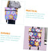 Cabilock Folding Tug Shopping Bag Rolling Cart Roller Cart Trolley Wheels Wheels Foldable Shopping Bags for Groceries