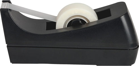 Desktop Tape Dispenser - Non-Skid Base, Weighted Roll Dispenser for Office Home School (Tape Not Included)