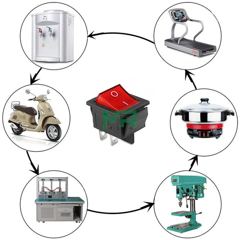 Generic 4-201's 25 31 The Four-Legged Hull-Shaped Switch Kcd Board-Cutting Switch Has Six Pairs of Light * Six-Legged
