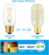T45/T14 E26 Bulbs Dimmable, 2W(25 3000K, Bulb, Bulb 3-Pack LED Watt Equivalent), Soft White Tube LED Light Vintage