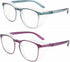 Safety Glasses Anti Fog Goggles, Blue Light Blocking Protective Eyewear for Men Women, 2 Pack (new-blue+new-purple)