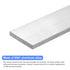 uxcell Square Aluminum Flat Bar, 9/16" Thick 3" Width 10" Length, 6061 Aluminum Flat Plate for Industrial Building