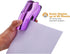 Bostitch Office Heavy Duty Stapler, 40 Sheet Capacity, No Jam, Half Strip, Metallic Purple for Classroom or Office