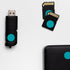 ChromaLabel 0.50 Inch Round Removable Color Code Dot Stickers, 1200 Pack, Teal
