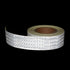 AISEY 2" X 30ft Reflective Tape, White Outdoor High Vis Safety Tape, Waterproof