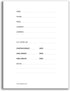 BookFactory Fitness Journal/Workout Journal, 120 Pages, 5'' x 7'', Pocket Sized, Wire-O Binding