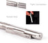 Titanium Bolt Action Ballpoint Pen, Compact Refillable Writing Pen with Pocket Clip