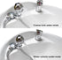 Joyzan Salon Shampoo Bowl Spray Head, Pedicure Chair Sparyer Shower Head Sink Faucet Attachment Replacement Part Side