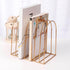 Amaping 7 Desktop Magazine File Holder Storage Rack, Sturdy Slot Iron Vinyl Record Holder Storage Book Sorter Magazine