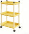 Rolling Cart, Heavy-Duty Utility Storage Cart with 88lb Capacity, 3-Tier Organization, 30cm