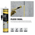 Stanley Flexi Sealant - Highly Elastic Hybrid Polymer Joint Sealant for RV Roofing, Window and Door, Façade & Glazing Applications in Construction and Building, 9.8 oz. 2 Pack