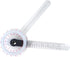 GemRed 12" Digital Goniometer, 360 Degree Physical Therapy Plastic Protractor for Joint Range of Motion