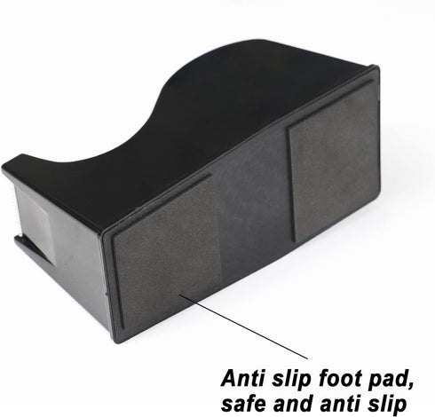 BOMEI PACK Desktop Tape Dispenser (Fits 1" & 3" Core) with Transparent Tape Refills and Weighted Non-Slip Base