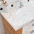 Decotalk Marble Contact Paper, Peel and Stick Waterproof Matte Marble Wallpaper for Kitchen Countertops (12"x120")