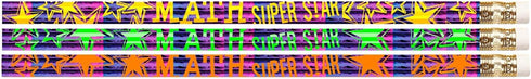 Express Pencils D2500 Math Super Star - 36 Qty Package - Mathematics Pencils by Express Pencils