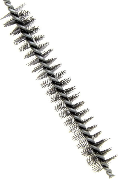 YXQ 12Pcs Tube Brush Kit - Stainless Steel/Brass Wire Bottle Long-Handle Bristle Cleaning (12 inch X 6mm-20mm)