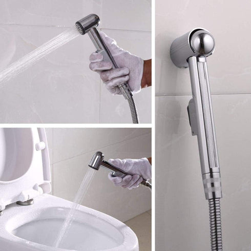 YHWKZCTTT Set Muslim Shower Cloth Diaper Sprayer Kit - ABS Booster Spray Gun Wall Mounted