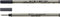 Xezo Pens Speedmaster Fine Rollerball Refills, Pack of 2, Black Ink (Black 6126 Rollerball Refills)
