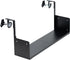 VIVO Single or Dual-Tier Hanging Shelf System, Black 12 or 24 inch Shelves for Home and Office Storage Display