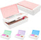 SFLHHDM Pencil Box for Office Supplies Storage Organizer, Double Layer Large Capacity