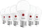 Sunco 6 Pack Dusk to Dawn Light Bulbs Outdoor A19, Photocell Automatic