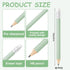 Whaline 50Pcs Sage Green Pencil with Erasers Pastel Short Writing Pencils Half Pencils for School Office Stationery Supplies, 4 in