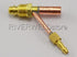 RIVERWELD 2pk Cables and Gas (Water) Separate Connector Fitting for TIG Welding Torch (5/8"-18 Male WP26)
