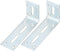 PATIKIL 4 18/25" Adjustable L Bracket with Slot, 2 Pcs Floating Shelf